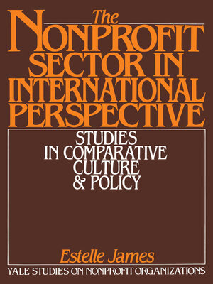 cover image of The Nonprofit Sector in International Perspective